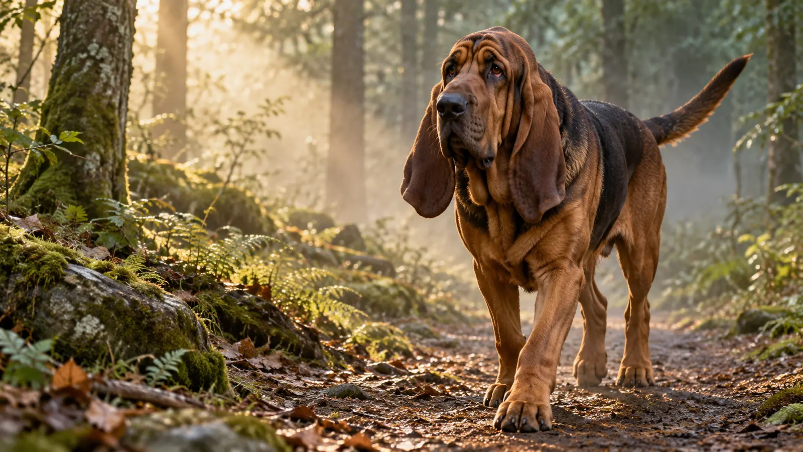 Bloodhound im Rasseportrait: Charakter, Haltung und Besonderheiten