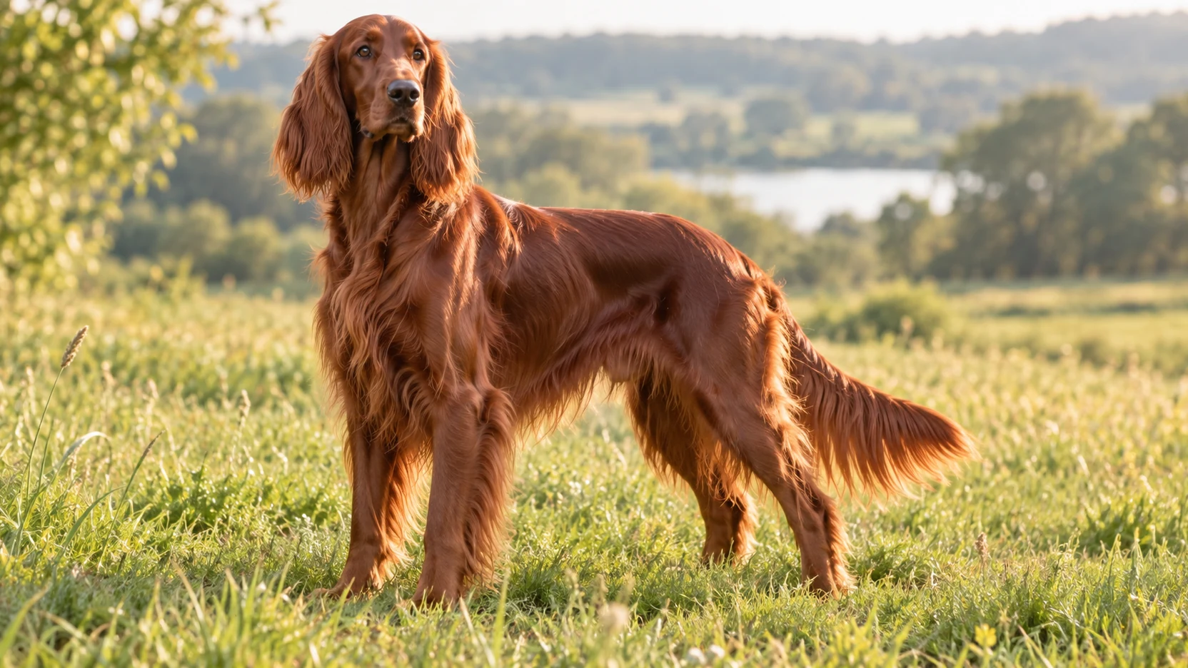 Irish Setter im Rasseportrait: Charakter, Haltung und Besonderheiten